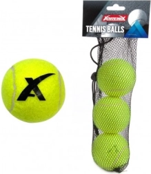 Palline da tennis 3 pz in rete