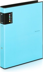 Raccoglitore A4 PASTELINI blu, 2 anelli laminato
