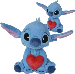 Peluches STITCH cuore 25 cm DISNEY