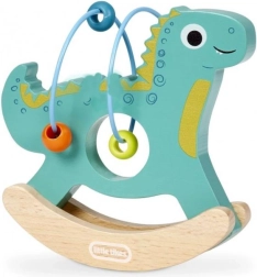 Little Tikes Animale a dondolo in legno con perline
