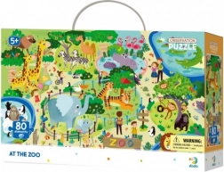 Puzzle Allo zoo 80 pezzi