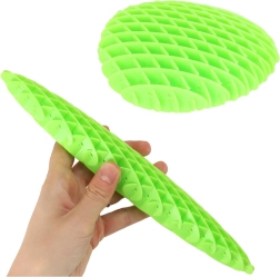 Giocattolo sensoriale antistress giallo Fidget Worm da espandere