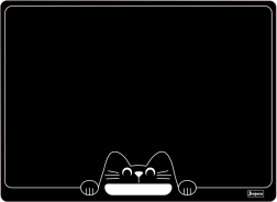 Lavagna a doppia faccia Jeujura con gattino