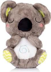 Giocattolo di peluche respirante con musica koala beige