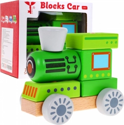 Trenino di legno per bambini dai 2 anni