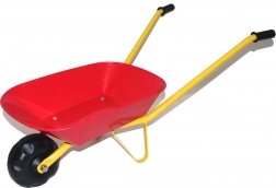 Carriola per bambini con vasca in plastica – rossa