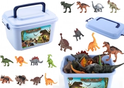 Parco divertimenti con dinosauri 46 pezzi