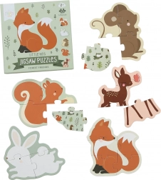 Puzzle Animali del Bosco per Bambini - A Little Lovely Company