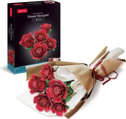 Puzzle 3D grande bouquet di rose