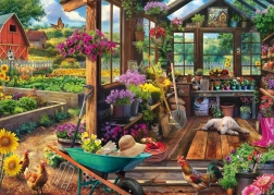 Puzzle Casetta da giardino 1000 pezzi SCHMIDT