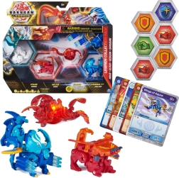 Bakugan Legends set da battaglia collezionabile Cycloid con 5 personaggi e carte