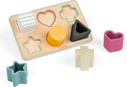 Bigjigs Toys puzzle ad incastro forme in legno FSC