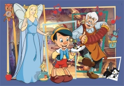 Puzzle per bambini CLEMENTONI DISNEY Pinocchio 104 pezzi