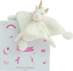 Set regalo Doudou – doudou peluche unicorno 22 cm