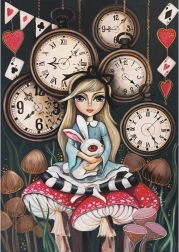 Puzzle Alice e il tempo 1000 pezzi