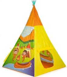 Tenda teepee per bambini IPLAY con motivi indiani