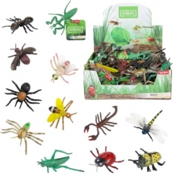 Insetti in plastica 6–13 cm, mix di specie