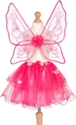 Souza! costume da fata per bambini con gonna e ali Rosie per bambini da 3 a 5 anni