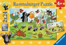 RAVENSBURGER Puzzle Talpa in giardino 2x24 pezzi