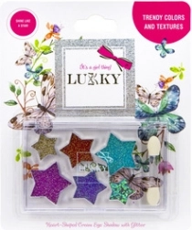 Lukky ombretti cremosi scintillanti con applicatore