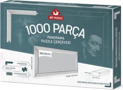 Cornice per puzzle 96x34 cm bianco