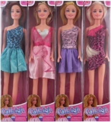 Bambola snodata 29 cm con capelli lunghi