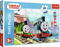 Puzzle 24 maxi – Thomas e Percy sui binari Thomas & Friends
