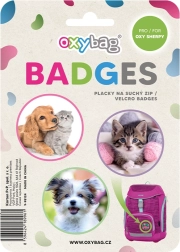Set di patch intercambiabili con velcro per zaino OXY Sherpy Pets