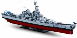 Kit di costruzione Sluban Nave da battaglia USS Missouri 1:350