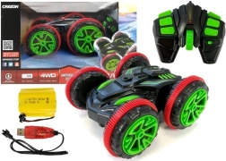 auto rc acrobatico 4x4 con rotazione a 180° e frequenza 2,4 ghz
