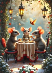 alipson puzzle tempo per il tè 500 pezzi