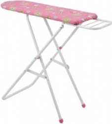 Asse da stiro rosa per bambini, altezza 51 cm
