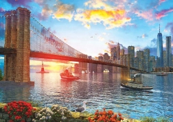 Puzzle ART PUZZLE tramonto a New York 1000 pezzi