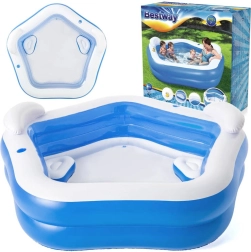 Piscina gonfiabile familiare Bestway 213 x 206 x 69 cm
