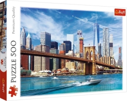 Puzzle 500 pezzi Veduta su New York Trefl
