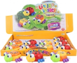 Coccinella a carica per bambini 8 cm