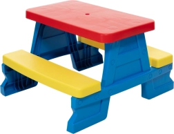 Tavolo da picnic per bambini Dorex blu con panche
