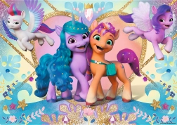 Puzzle 100 pezzi Glitter My Little Pony Pony scintillanti