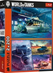Puzzle World of Tanks: missione corazzata 2×200 pezzi TREFL