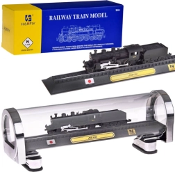 Modello da collezione della locomotiva JNR C50 1:160 in vetrina protettiva