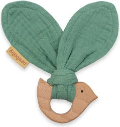 Massaggiagengive per bambini con uccellino New Baby Bird menta