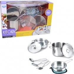 Pentole in acciaio inossidabile per bambini - 9 pezzi