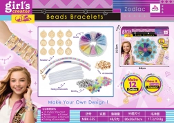 Mega set per creare braccialetti per bambini