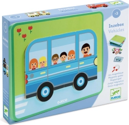 set di costruzioni magnetico per veicoli Inzebox di Djeco
