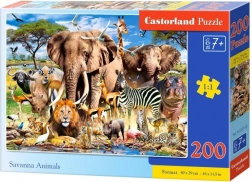 Puzzle 200 pezzi – Savanna Animals