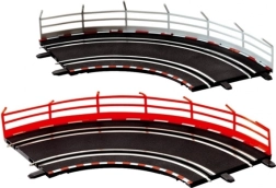 parapetto per piste Carrera GO!!!, GO!!! Plus e Digital 143 – set da 10 pz