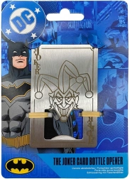 Apribottiglie a forma di carta Joker - Batman