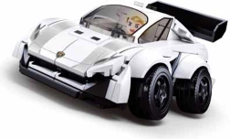 Kit di costruzione Sluban Auto Sportiva Bianca