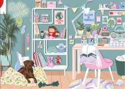 Puzzle Gibsons Vibrazioni retrò 1000 pezzi