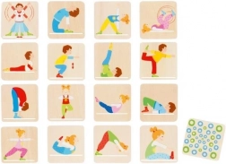 Goki gioco di memoria in legno Ginnastica